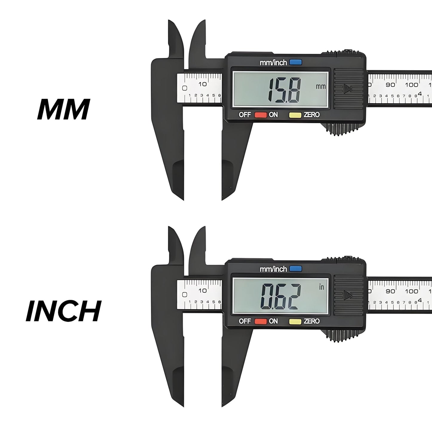 AUFYX Digital Carbon Fiber Caliper Gauge