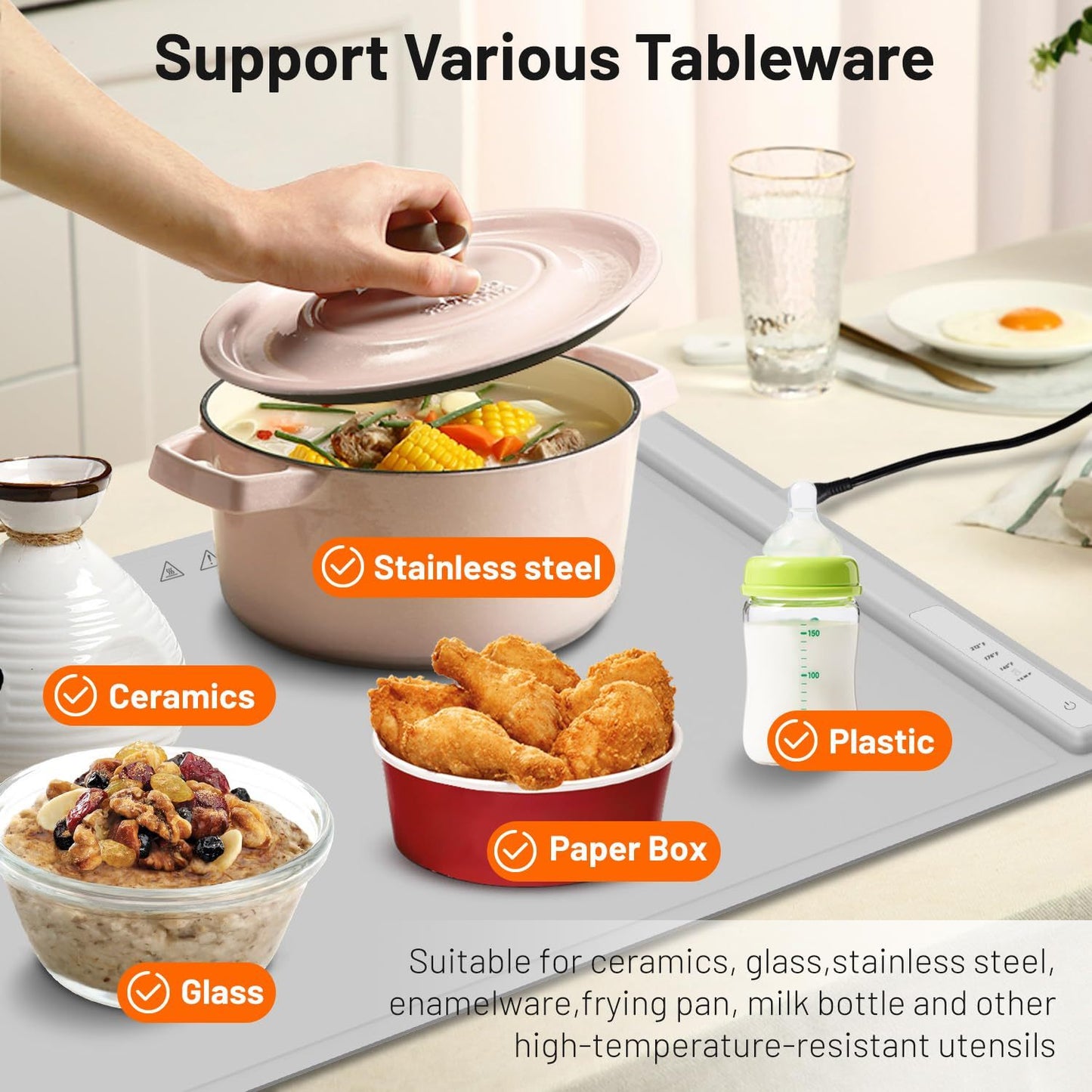 AUFYX Food Warming Mat