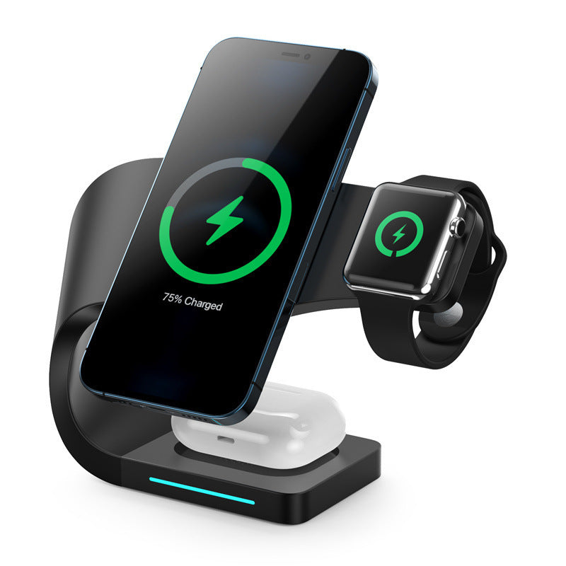AUFYX Multi-function Charging Stand Magnetic Wireless Charging 15W Fast Charging