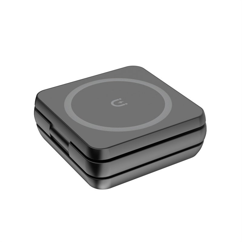 AUFYX Magnetic Suction Wireless Charging And Folding Phone Holder