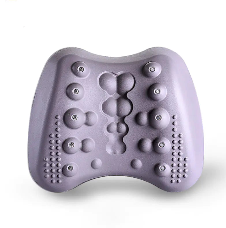 AUFYX Lumbar Support Pillow Back Stretcher Massager