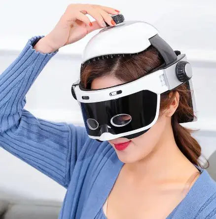 AUFYX Electric Eye & Head Massager with Heat Therapy