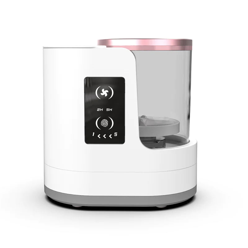 Nettoyeur et sèche-pinceaux de maquillage électriques