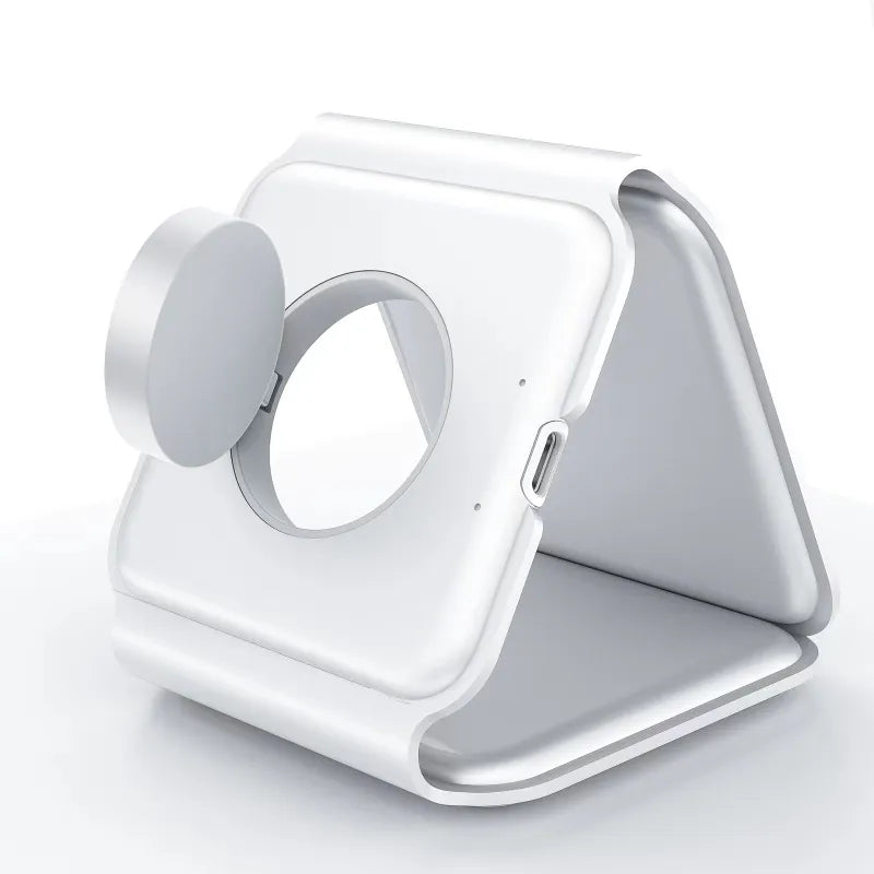 AUFYX 3 In 1 Magnetic Wireless Charging Folding Mobile Phone Holder