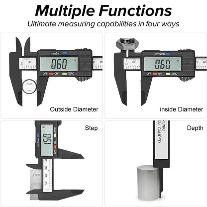 AUFYX Digital Carbon Fiber Caliper Gauge