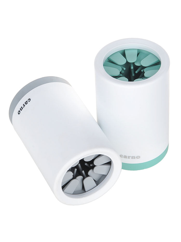 AUFYX Portable Pet Paw Cleaner Cup Soft Silicone Comb