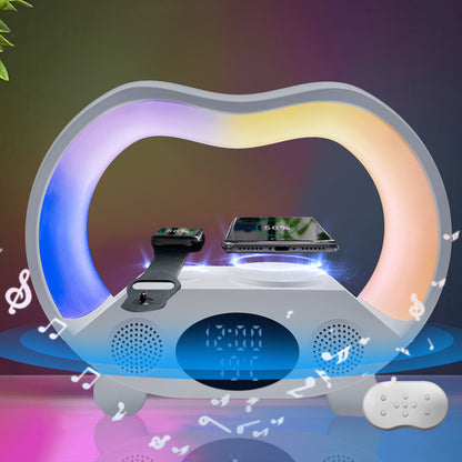 AUFYX 2025 New 6 In 1 Smart Remote Control Bluetooth-Wireless Charger-compatible Speaker