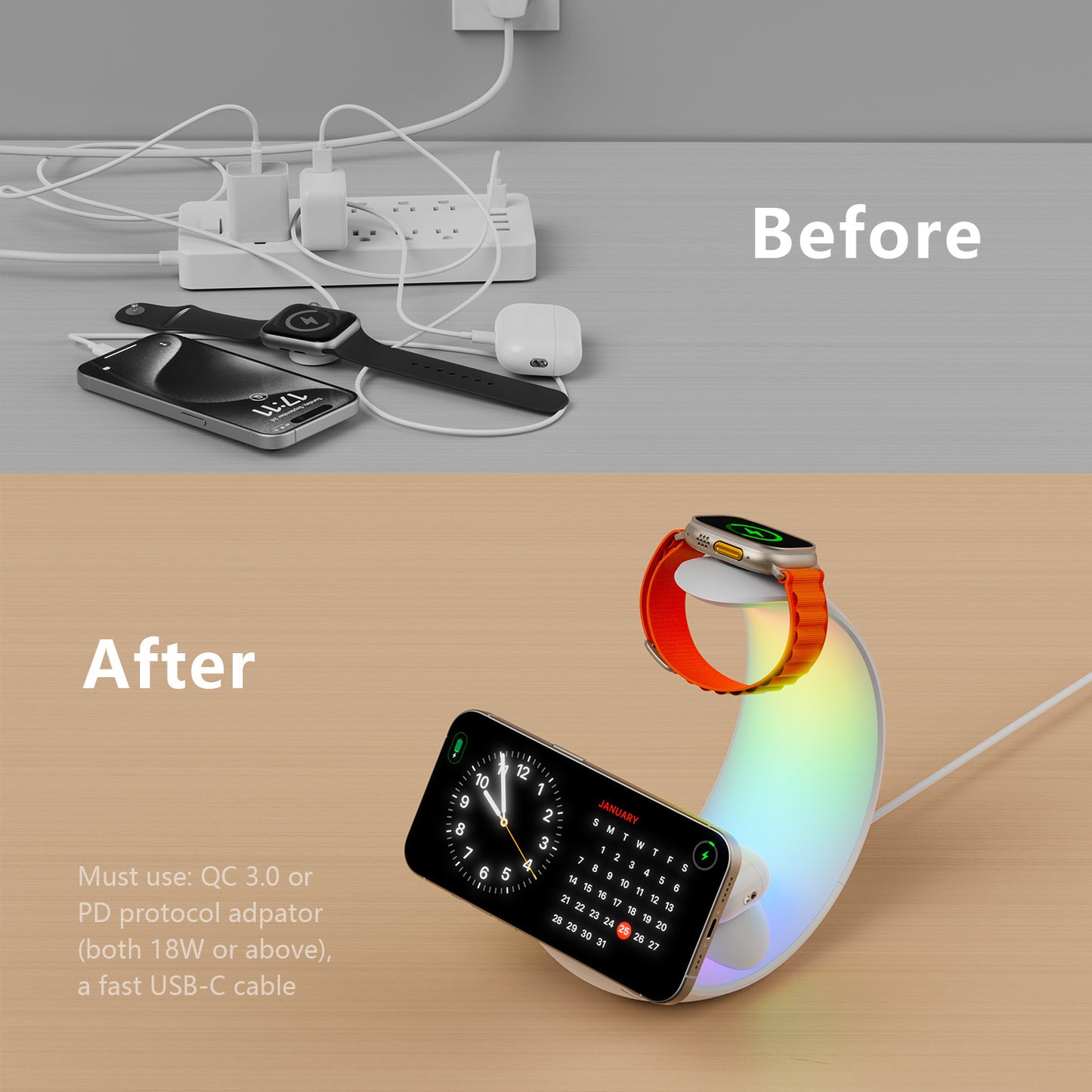 AUFYX LunaDock Wireless Charger