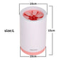 AUFYX Portable Pet Paw Cleaner Cup Soft Silicone Comb