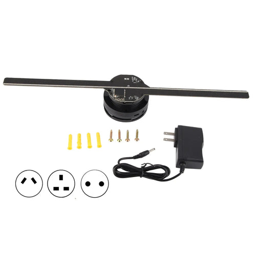 Ventilateur holographique 3D 224 LED