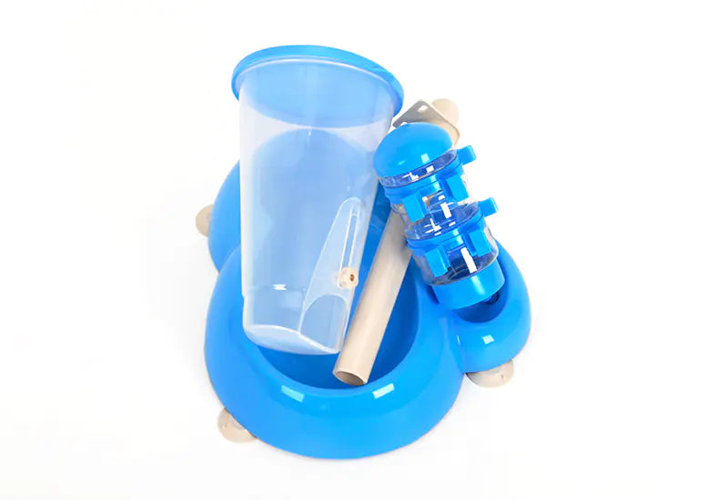 Distributeur automatique d'eau et de nourriture pour chiens
