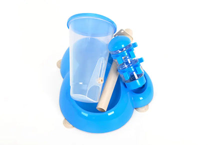 Distributeur automatique d'eau et de nourriture pour chiens