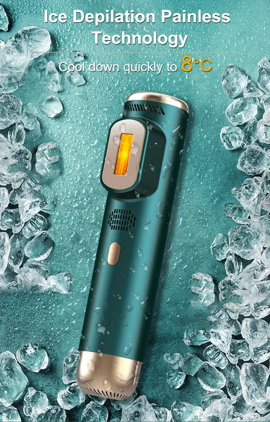 IPL Hair Removal Device with Ice Cooling Function