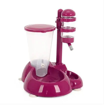 Distributeur automatique d'eau et de nourriture pour chiens
